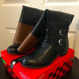 Arizona Jean Co Women’s Sz 9.5 wide calf boots NEVER WORN
